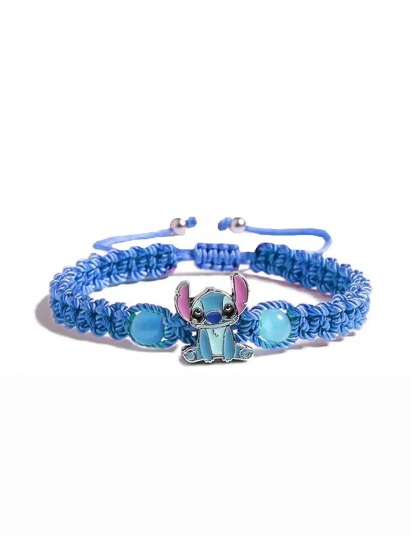 MINISO – Stitch & Angel Crystal Bead Accessories – Accessoire Amitié Disney