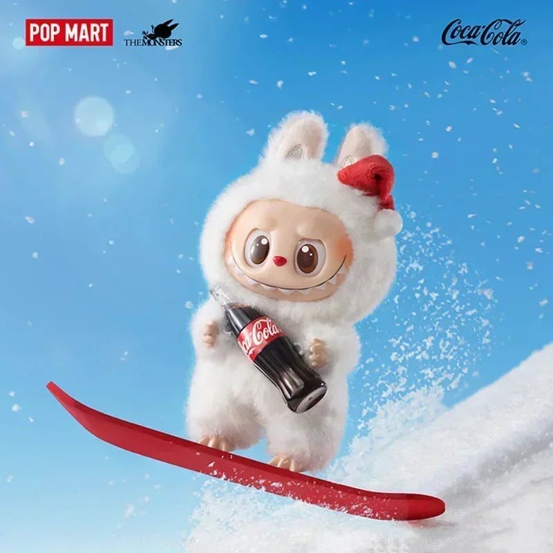 POP MART - Labubu Coca Cola Porte-clé Peluche Blind Box (au choix ou aléatoire)