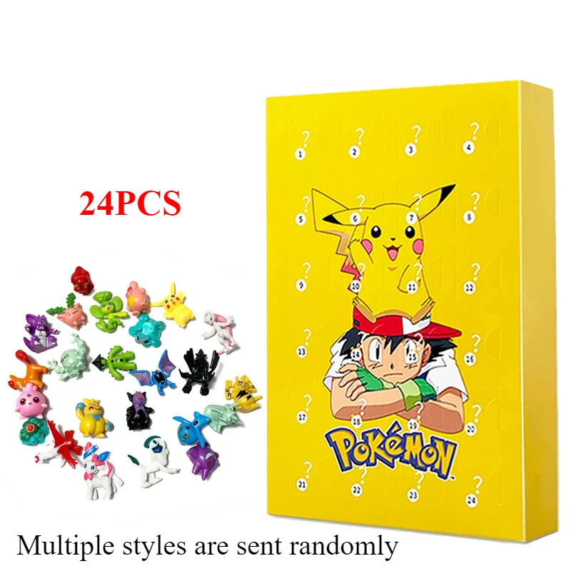 Bandai Calendrier Avent Pokémon 24 Pièces Figurines Pikachu Amis Édition Collector Limitée by Mon Labubu