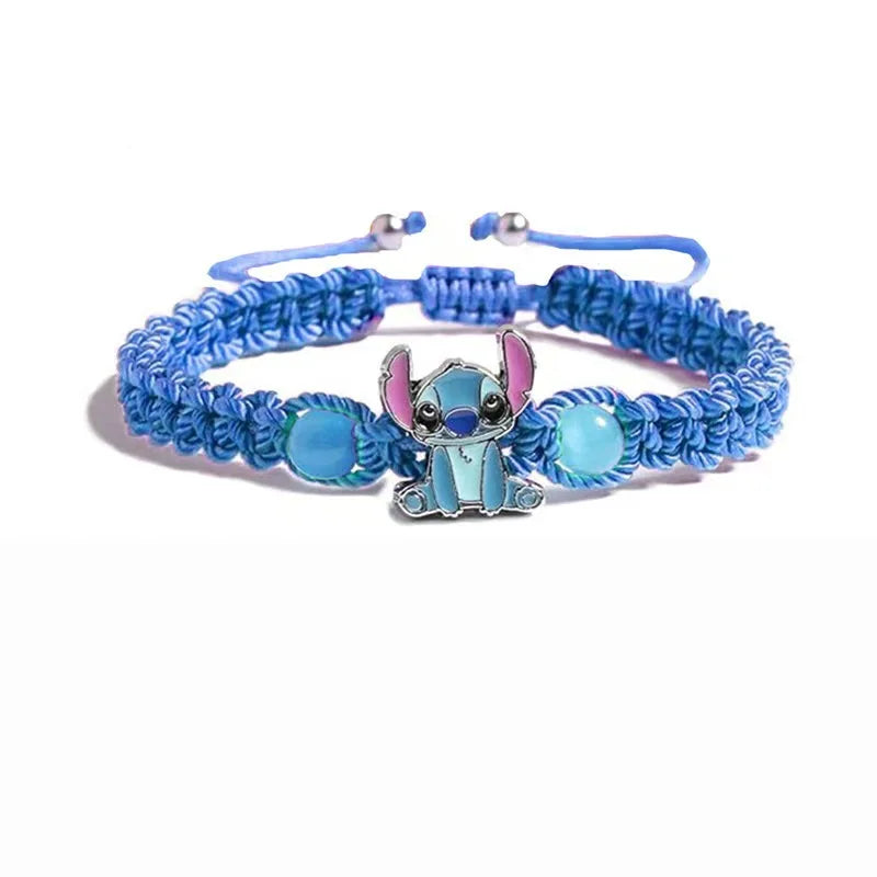 MINISO – Stitch & Angel Crystal Bead Accessories – Accessoire Amitié Disney