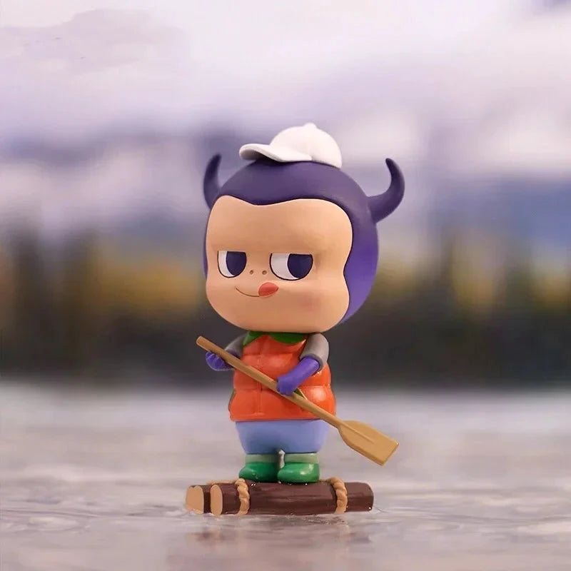 Pop Mart Labubu Wilderness Travel Figurine Camping Edition Édition Limitée Numérotée by POP MART INTERNATIONAL GROUP LIMITED