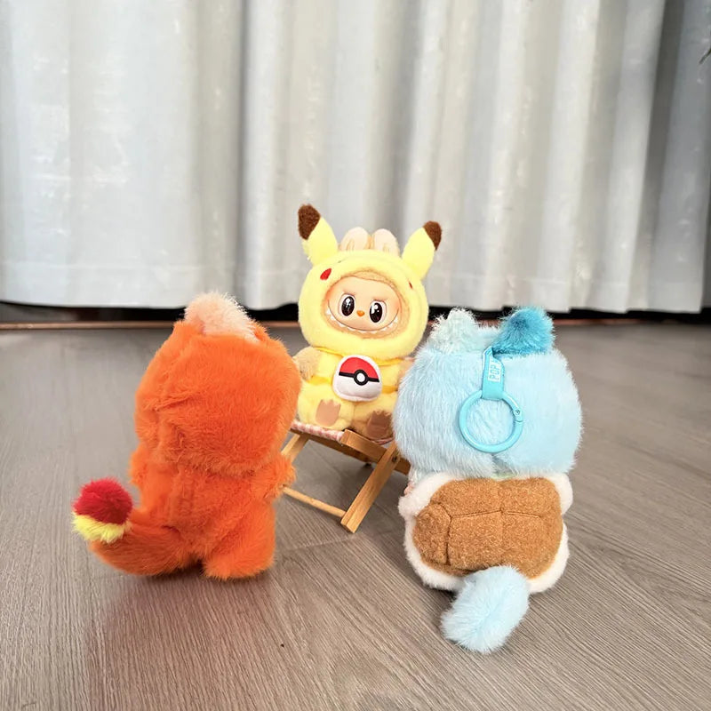 Labubu Ensemble Costume Quatre Styles Pikachu Échelle 1 sur 12