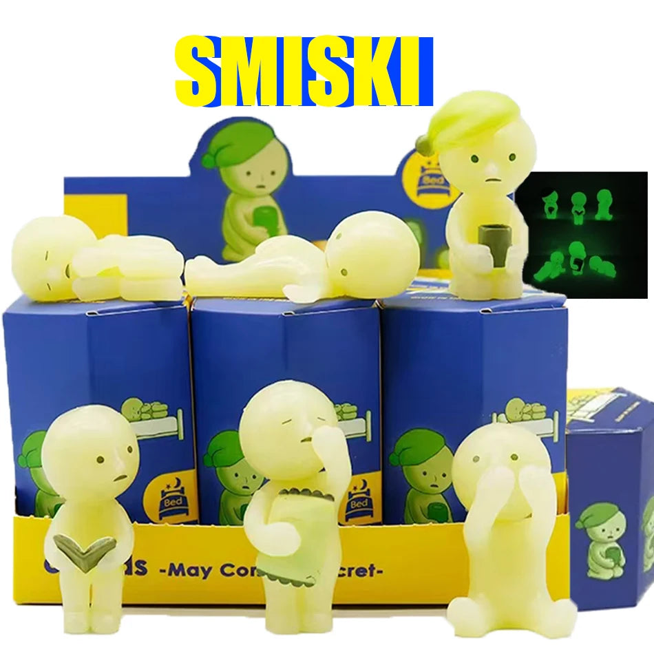 Smiski Figurine De Collection Lumineuse Blind Box Edition Limitee Pour Fans De Figurines Japonaises by Mon Labubu