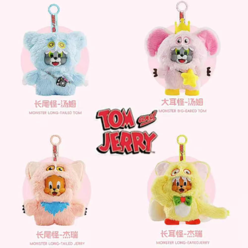 Tom & Jerry – Monster Doll Series  – Édition Blind Box – Série 2