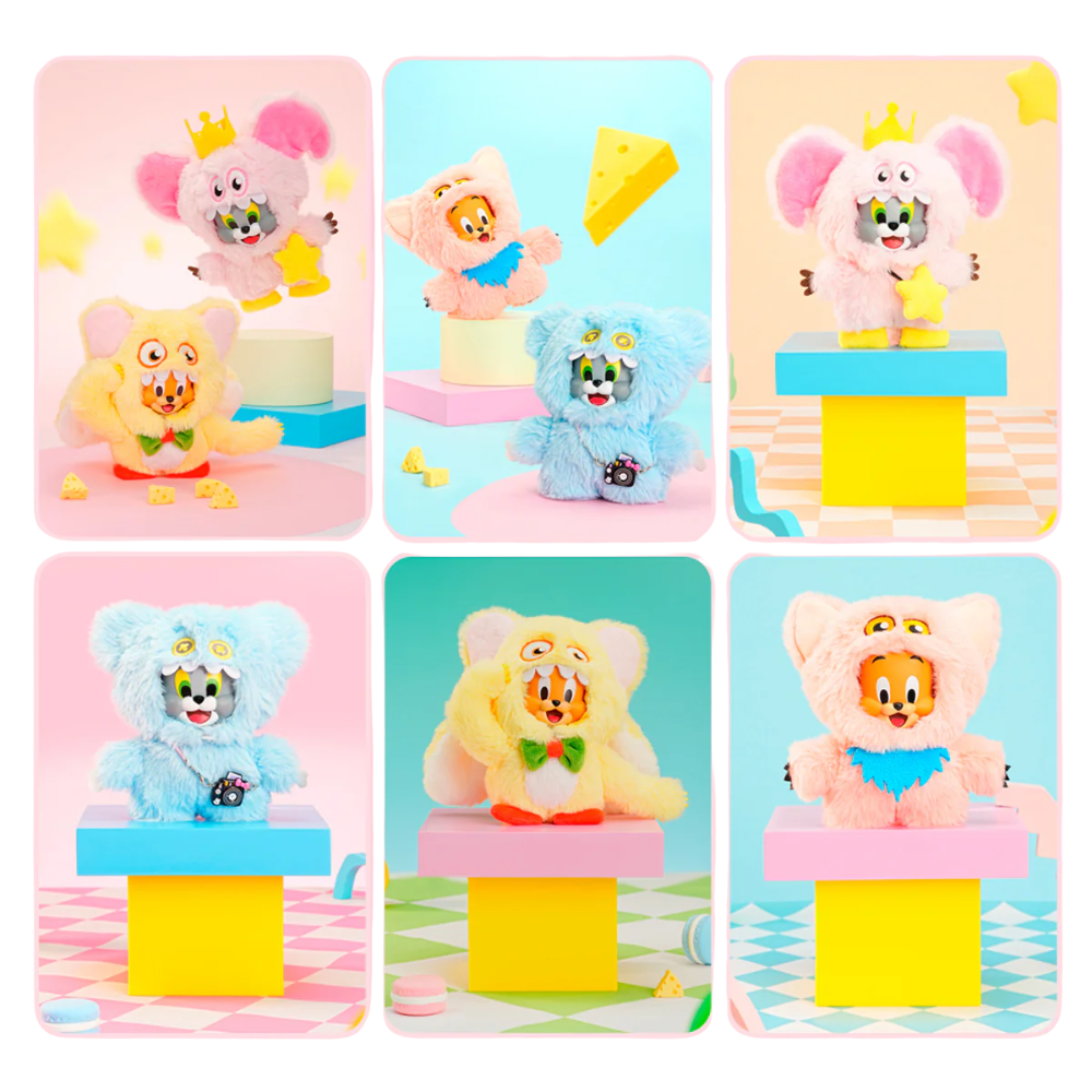 Tom & Jerry – Monster Doll Series  – Édition Blind Box – Série 2