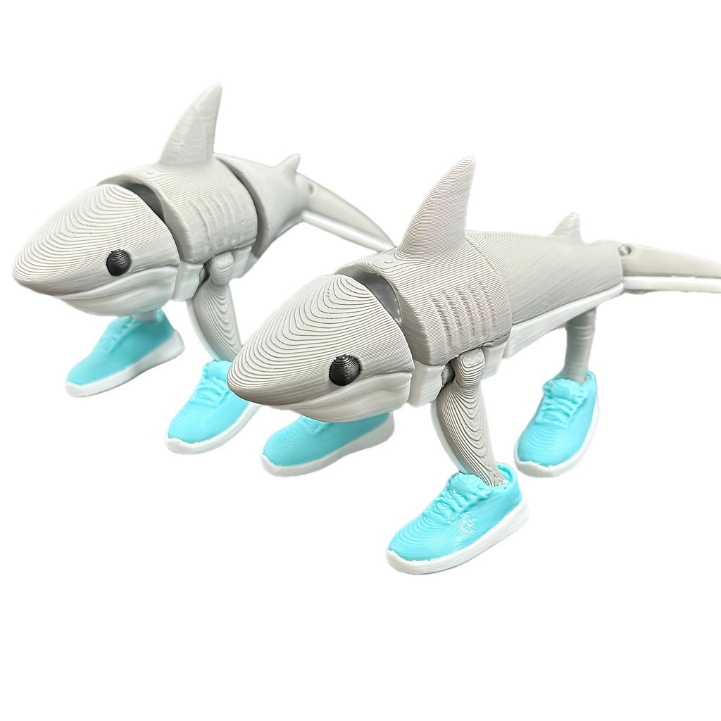 Shark in Sneakers – Removable Fantasy Sculpture Tralalero