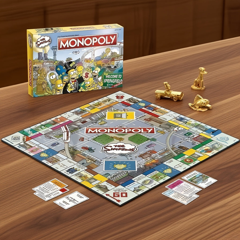 Simpsons Monopoly – The Cult Classic Game in Springfield Edition