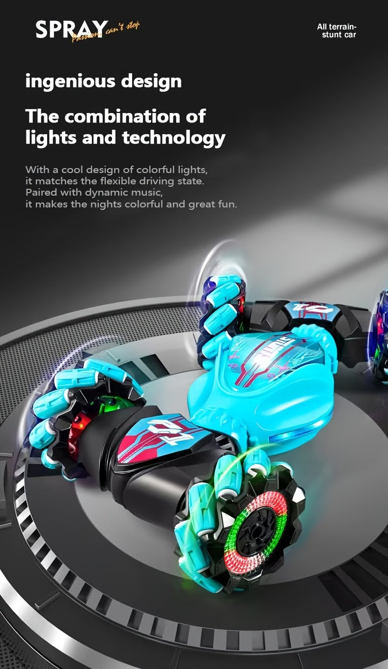 RoboClimb – Voiture Télécommandée 4x4 Métal à Détection de Gestes, Rechargeable