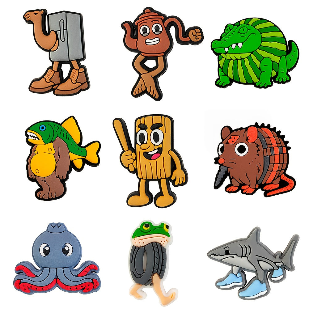 Schachtel mit 16 DIY-Anhängern – Design Italian Brainrot – Roblox