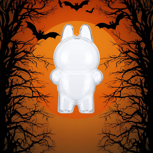 Transparent Hard Protective Case for Labubu Models V1 - V2 - V3