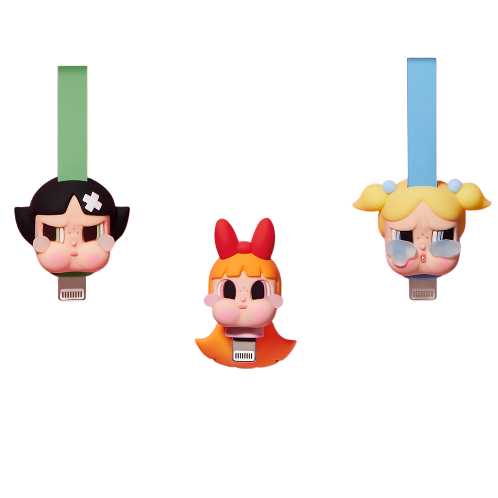 CRYBABY × Powerpuff Girls – Câble USB surprise Pop Mart