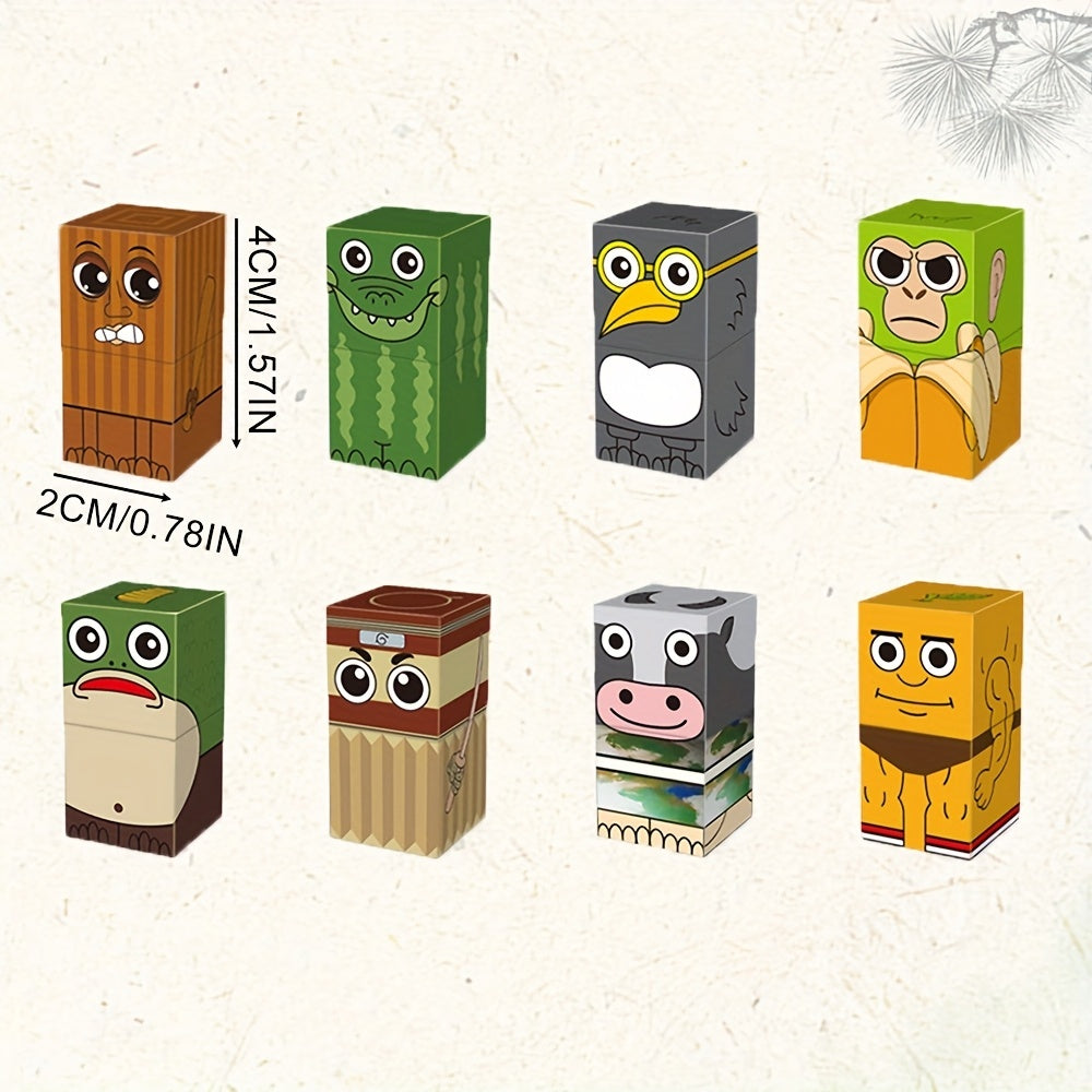 Jeu Magnétique Créatif – 40 Blocs à Construire Tung Sahur Brainrot