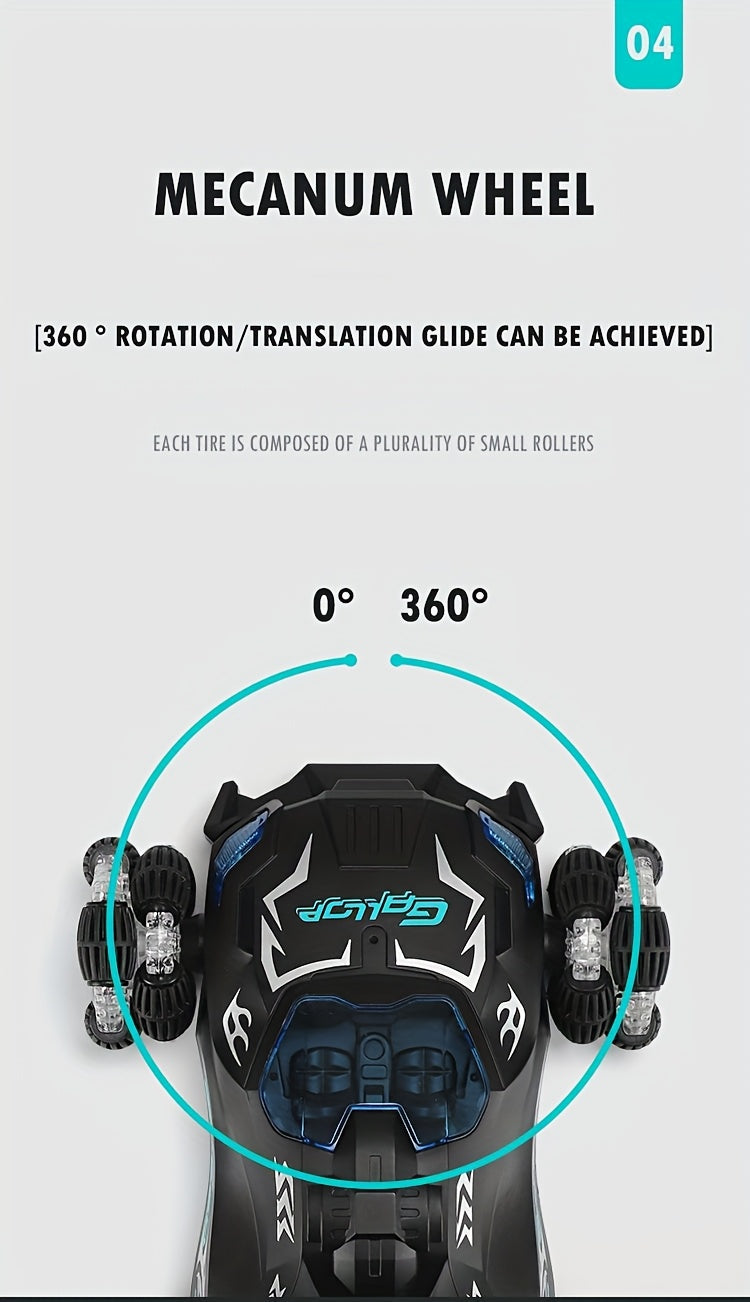 Voiture Télécommandée Drift 2.4G – Effet Fumée, Lumières LED