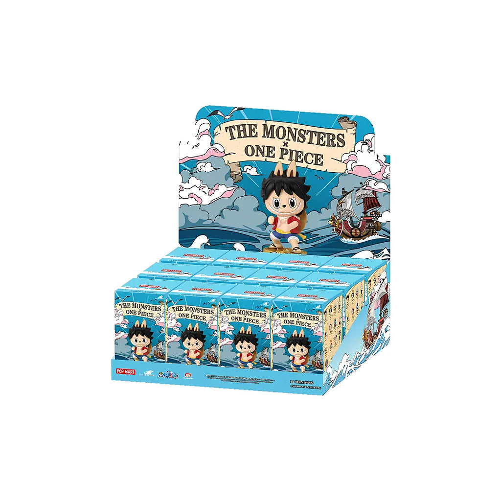 POP MART The Monsters × One Piece — Figurine Blind Box