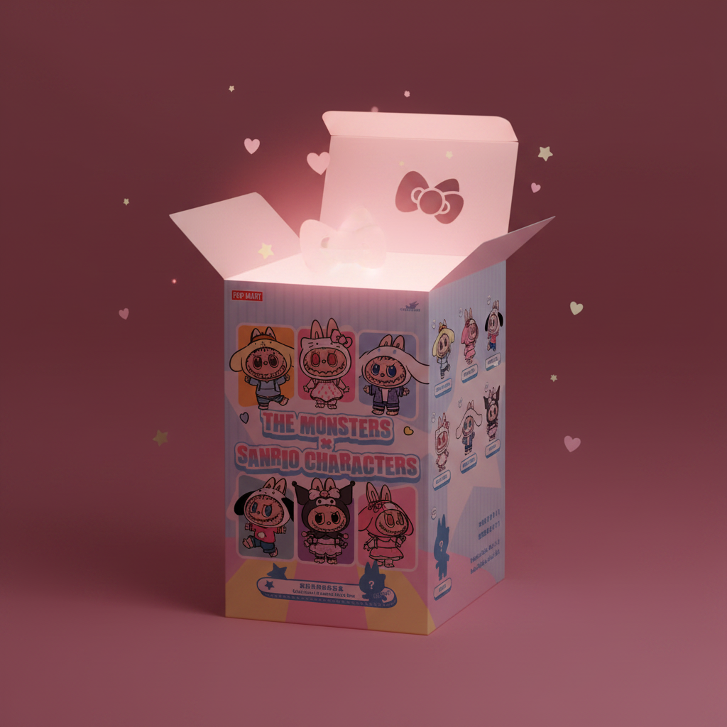 Pop Mart – The Monsters x Hello Kitty and Friends Blind Box ou Choix