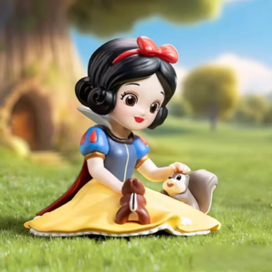 Pop Mart Blanche-Neige Figurine Vinyle Série Classique Boîte Mystère Édition Limitée
