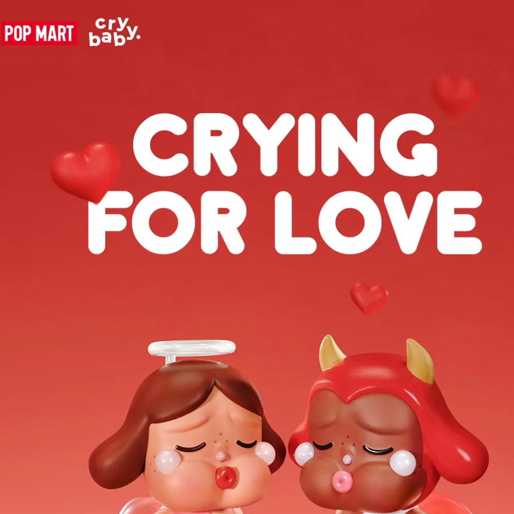 POP MART Figurine Blind Box Crybaby Crying For Love Émotionnelle Édition Limitée by POP MART INTERNATIONAL GROUP LIMITED