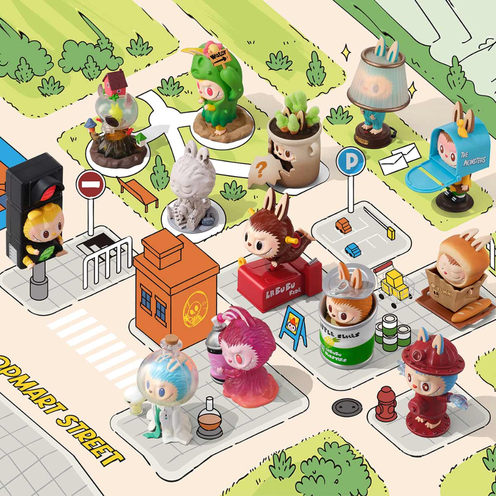 Labubu – Blind Box Figure “Almost Hidden Series” POP MART (7–11 cm)