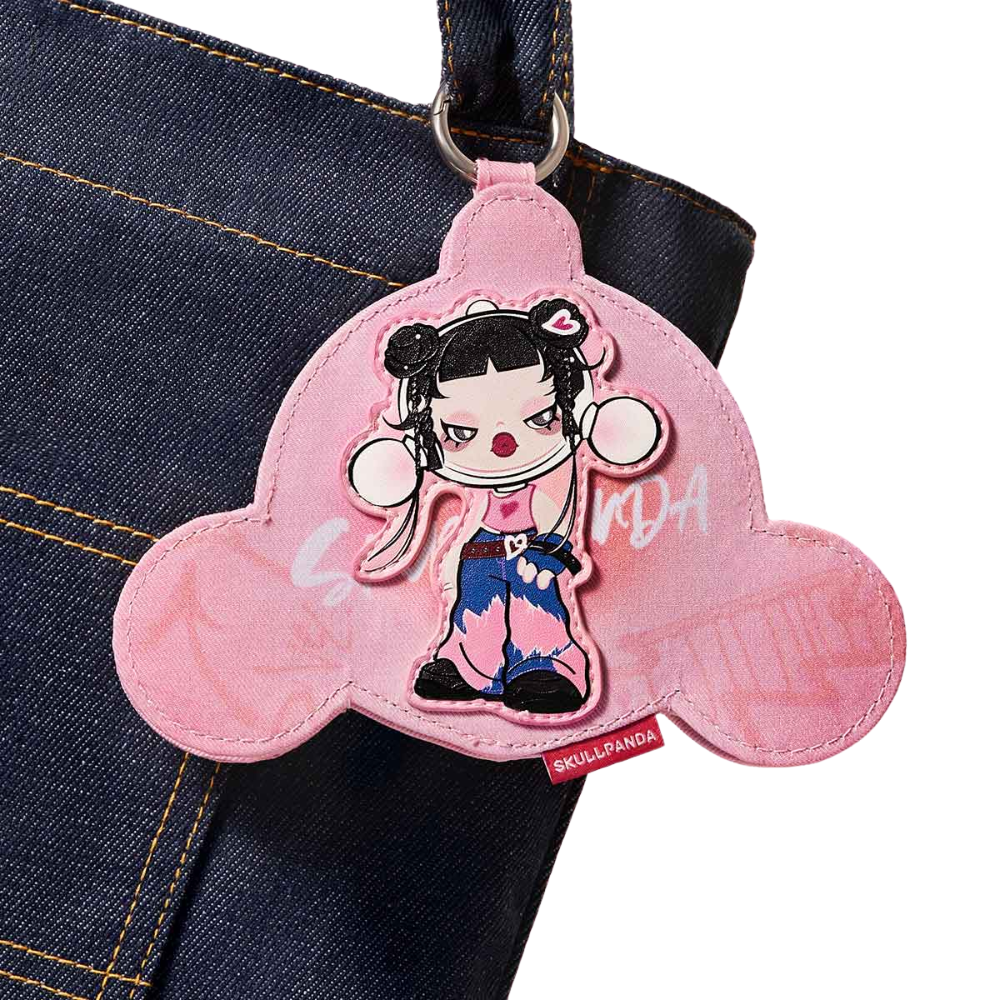 Pop Mart SkullPanda Cheers To Myself Mini Sac Denim Edition Collection Capsule Édition Limitée by POP MART INTERNATIONAL GROUP LIMITED