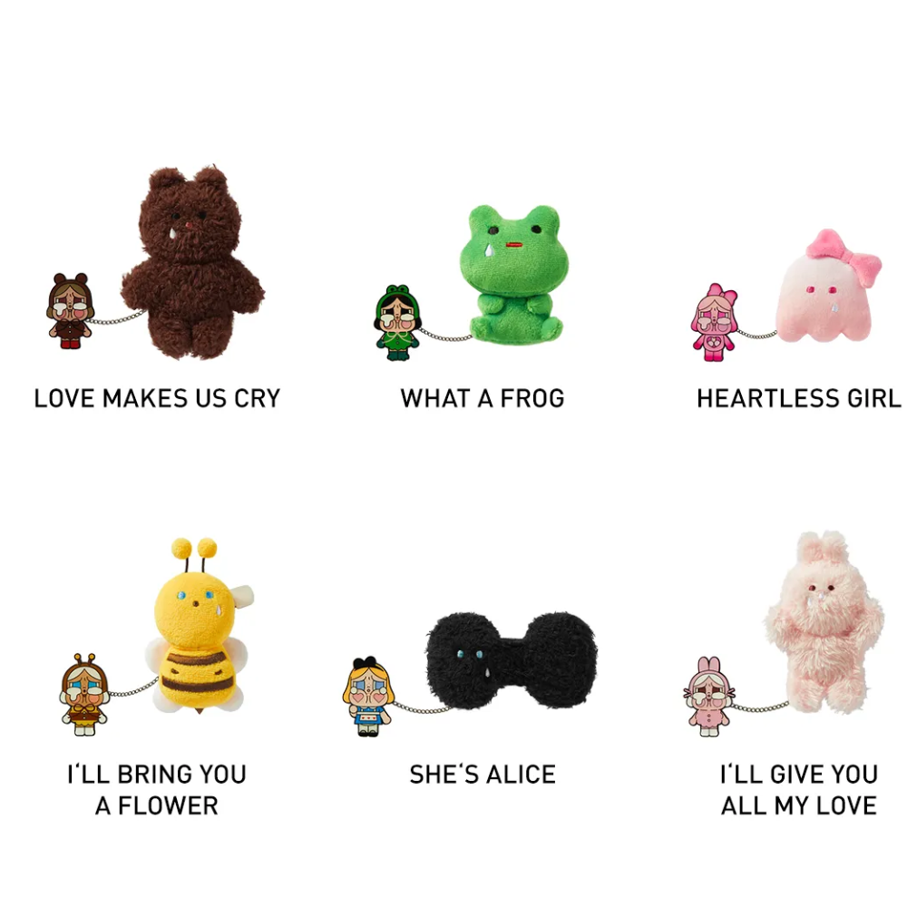 POP MART Crybaby Crying Again Peluche Badge Blind Box Collection Crybaby Édition Limitée by POP MART INTERNATIONAL GROUP LIMITED