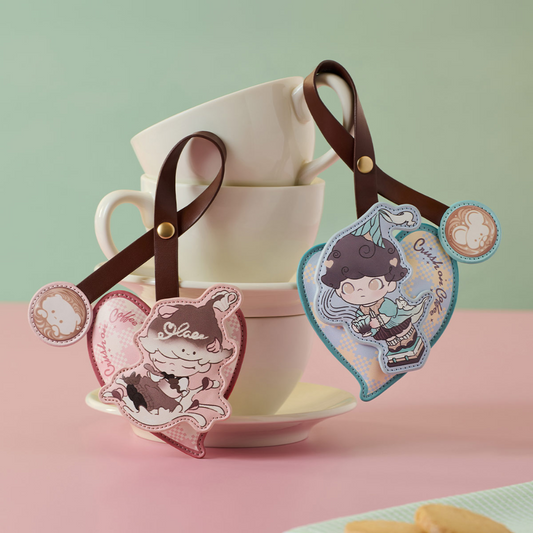 DIMOO Crush on Coffee – Set Pendentifs Sachets Parfumés Pop Mart Officiel