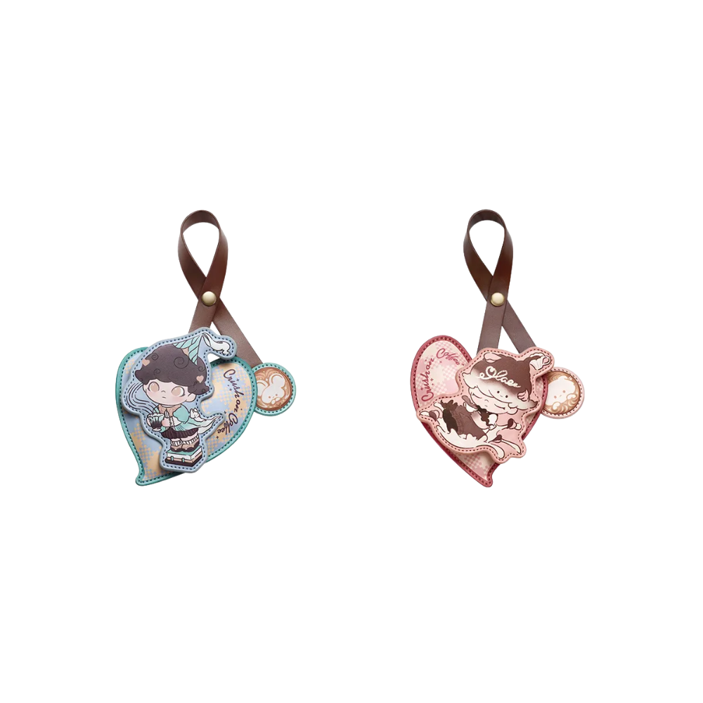 DIMOO Crush on Coffee – Set Pendentifs Sachets Parfumés Pop Mart Officiel
