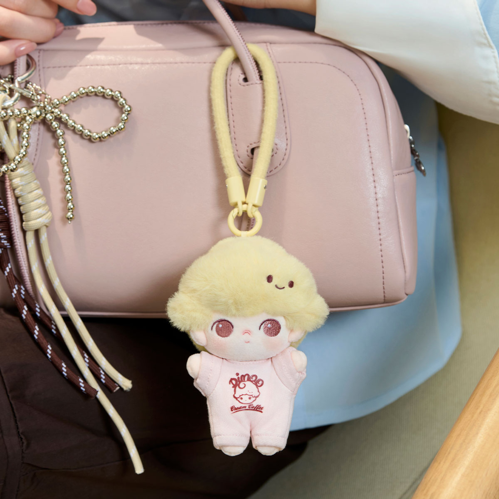 DIMOO Crush on Coffee – Porte-clé Peluche Blind Box POP MART