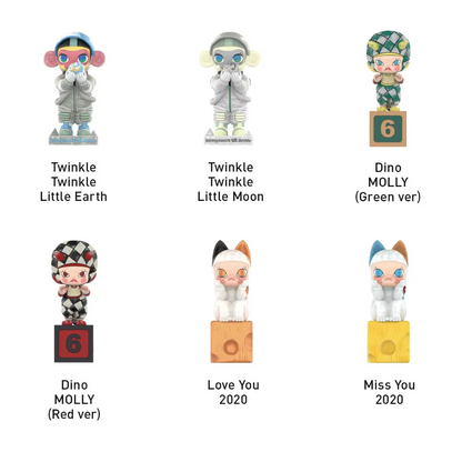 Pop Mart Molly Figurine Anniversaire Rétro Classique by POP MART INTERNATIONAL GROUP LIMITED