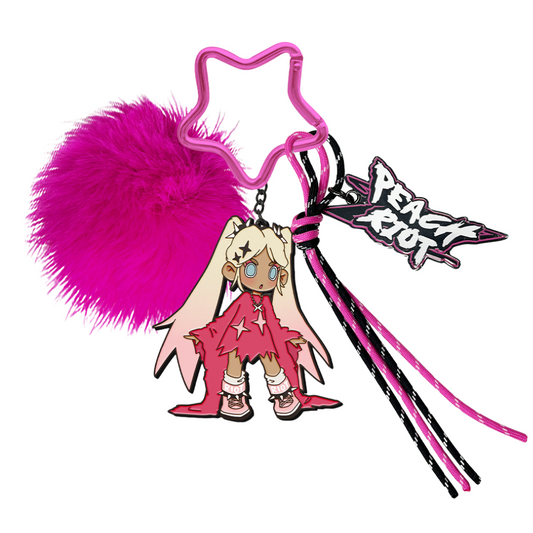Porte-clé Peach Riot Loading! Series - Pop Mart