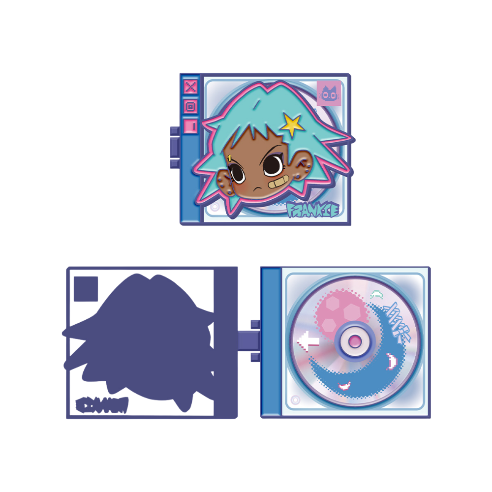 POP MART Pin Émaillé Lil Peach Riot Loading Series Édition Limitée Badge Collector by POP MART INTERNATIONAL GROUP LIMITED