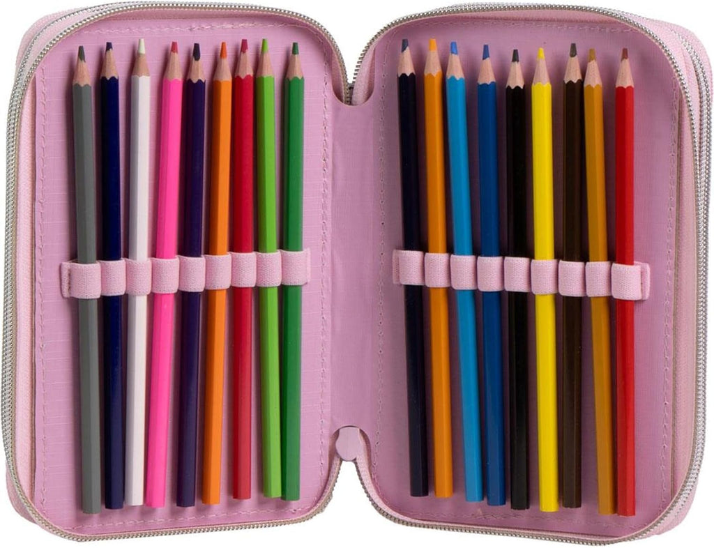 Giotto Hello Kitty Trousse Scolaire Rigide 3 Compartiments Collection Edition Limitée by Mon Labubu