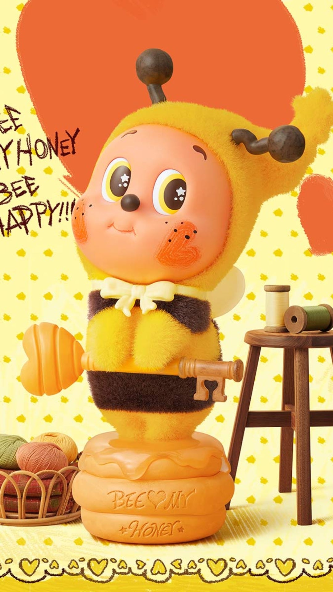 POP MART Figurine Collector Twinkle Twinkle Bee Your Honey Or Doré Finition Edition Limitée by POP MART INTERNATIONAL GROUP LIMITED