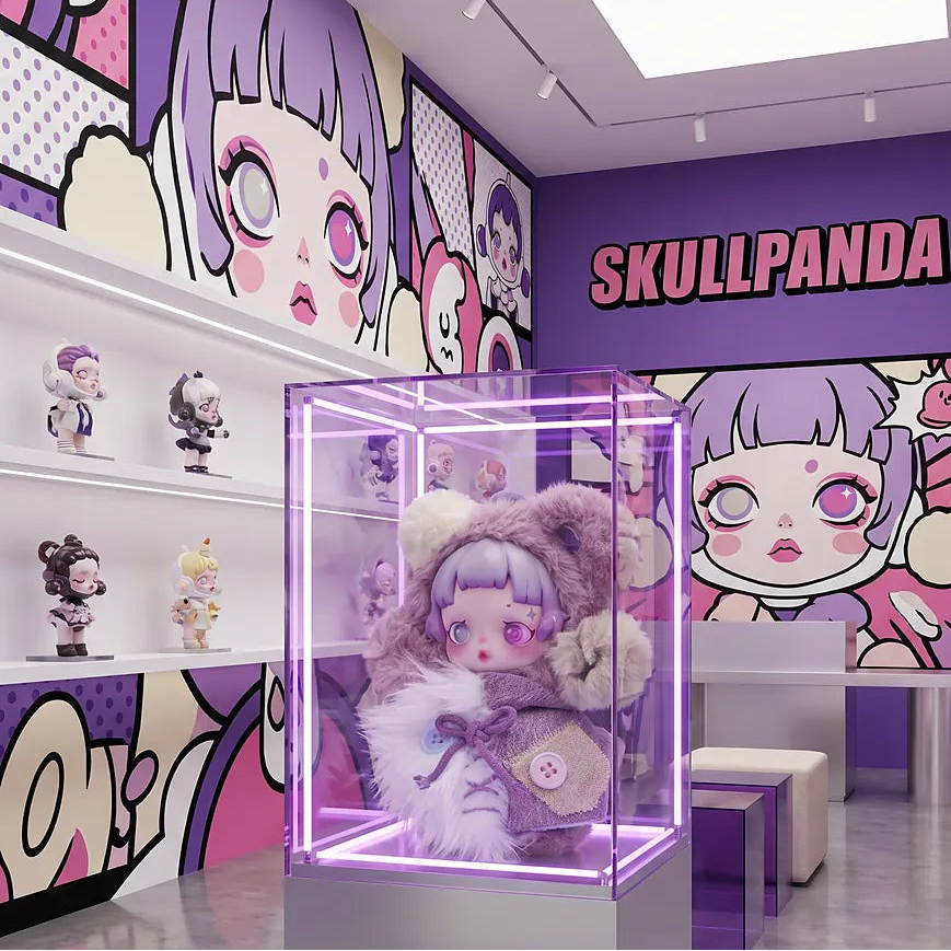 POP MART Skullpanda You Found Me — Porte-Clé Peluche Blind Box