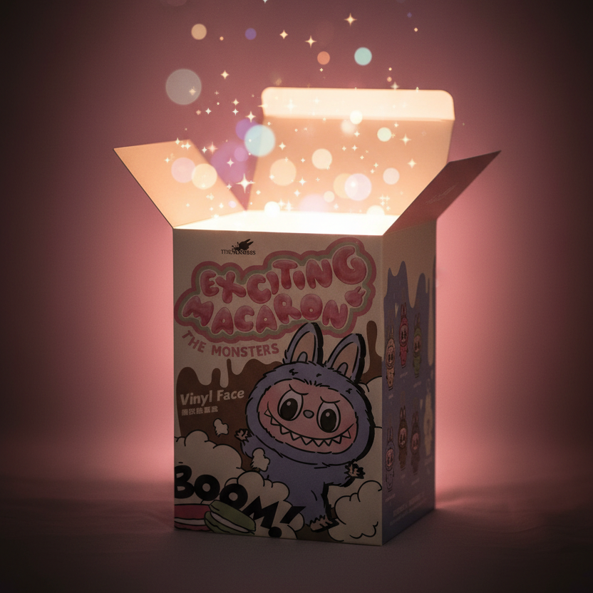 Blind Box Vinyl Face — The Monsters Exciting Macaron | MBK