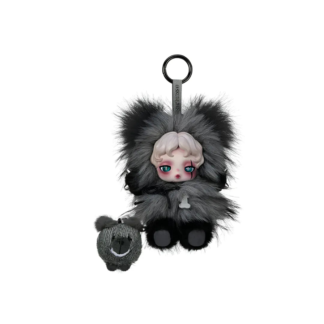 POP MART Skullpanda You Found Me — Porte-Clé Peluche Blind Box