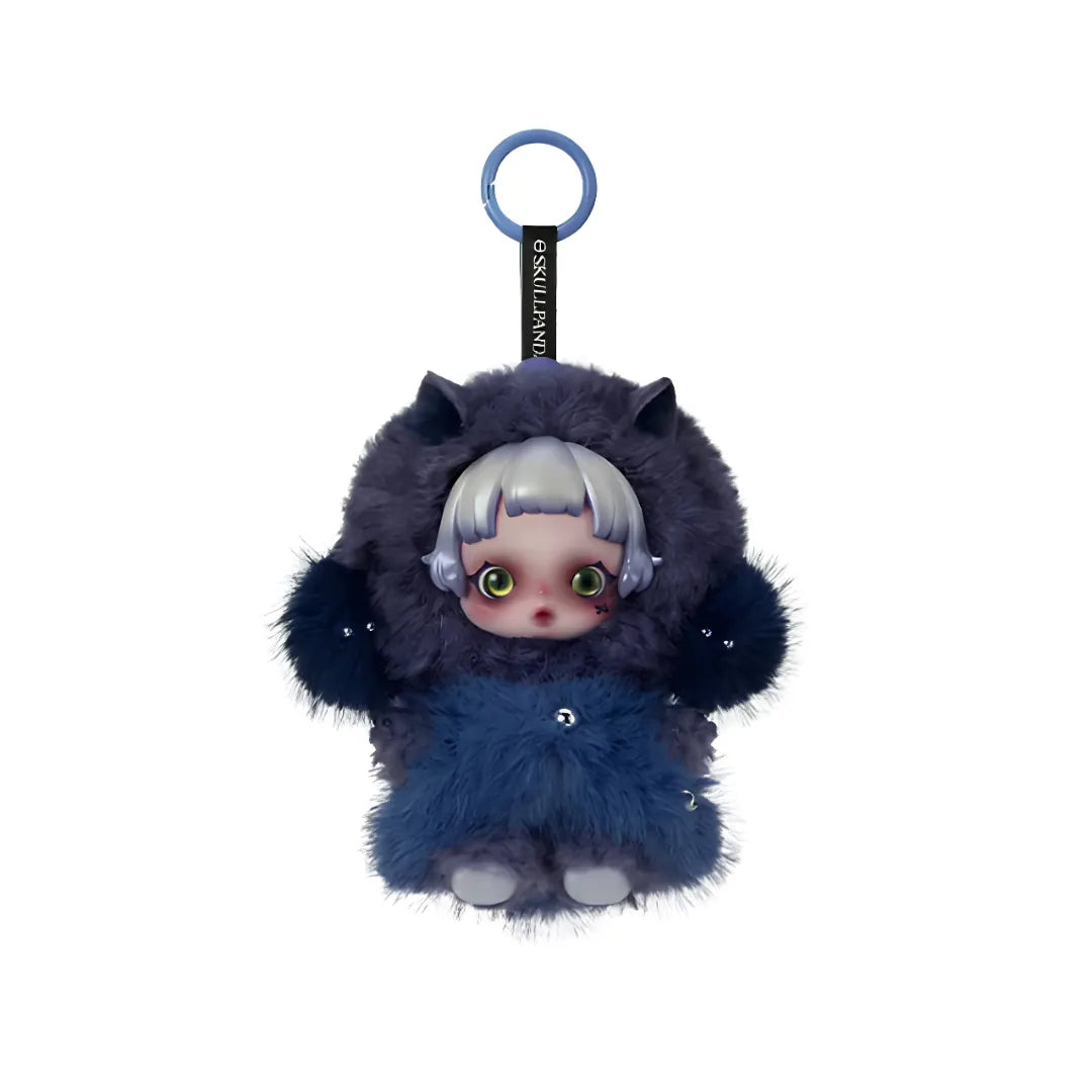 POP MART Skullpanda You Found Me — Porte-Clé Peluche Blind Box
