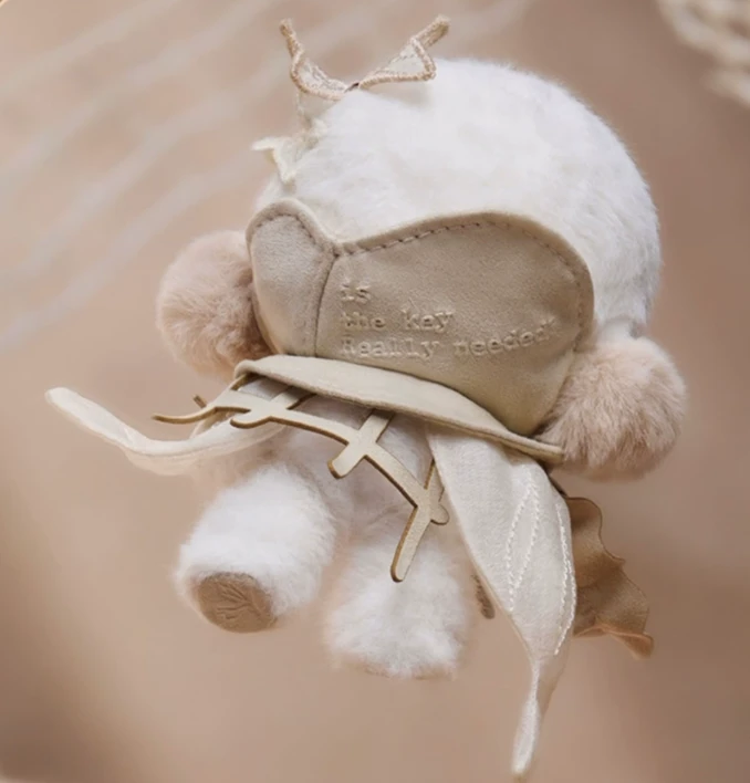 POP MART Skullpanda Cage Uncage – Porte-Clé Peluche Collector