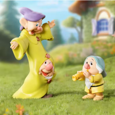 Pop Mart Blanche-Neige Figurine Vinyle Série Classique Boîte Mystère Édition Limitée