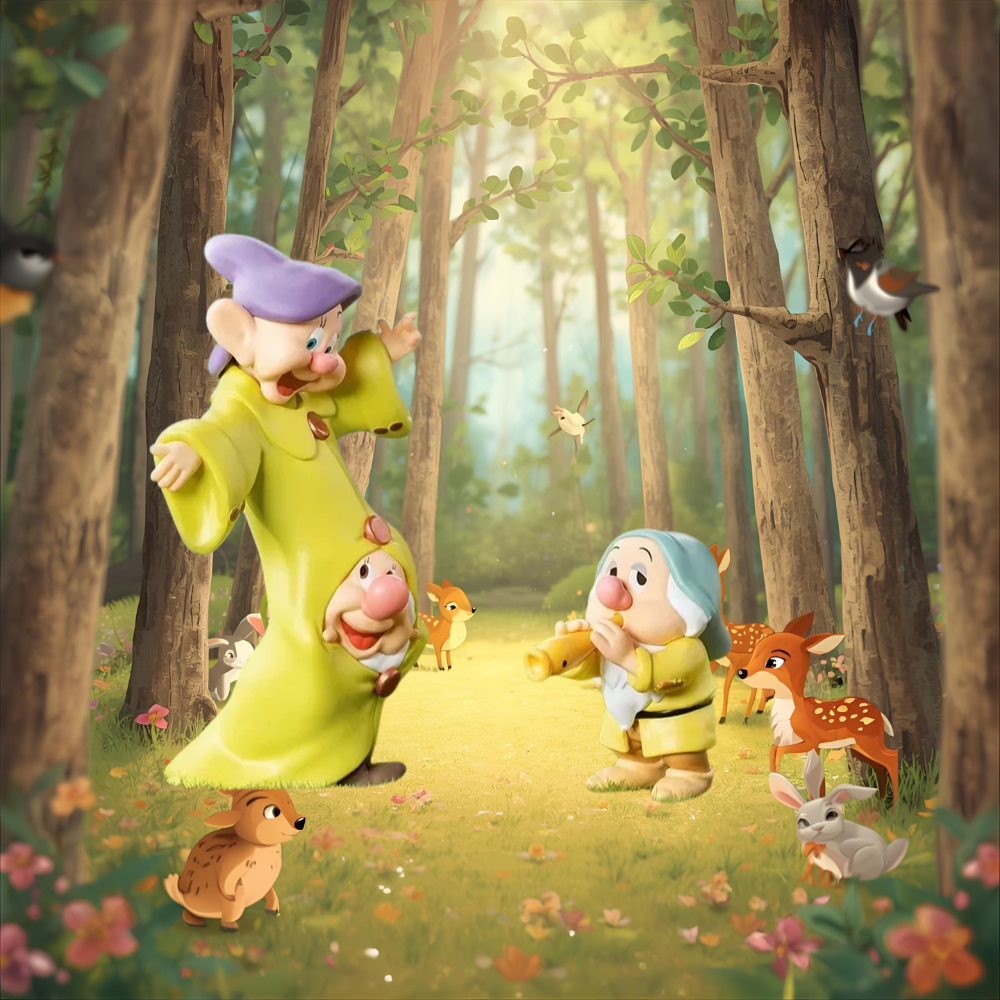 Pop Mart Blanche-Neige Figurine Vinyle Série Classique Boîte Mystère Édition Limitée by POP MART INTERNATIONAL GROUP LIMITED